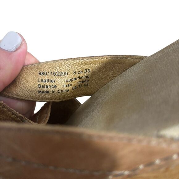 Dansko Tan Leather Mules - Picture 6 of 6